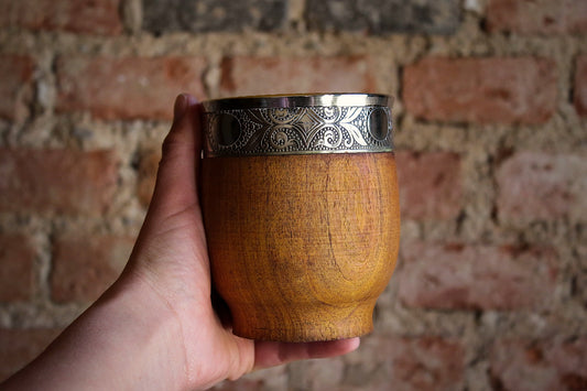 Mate de Algarrobo y Bombilla