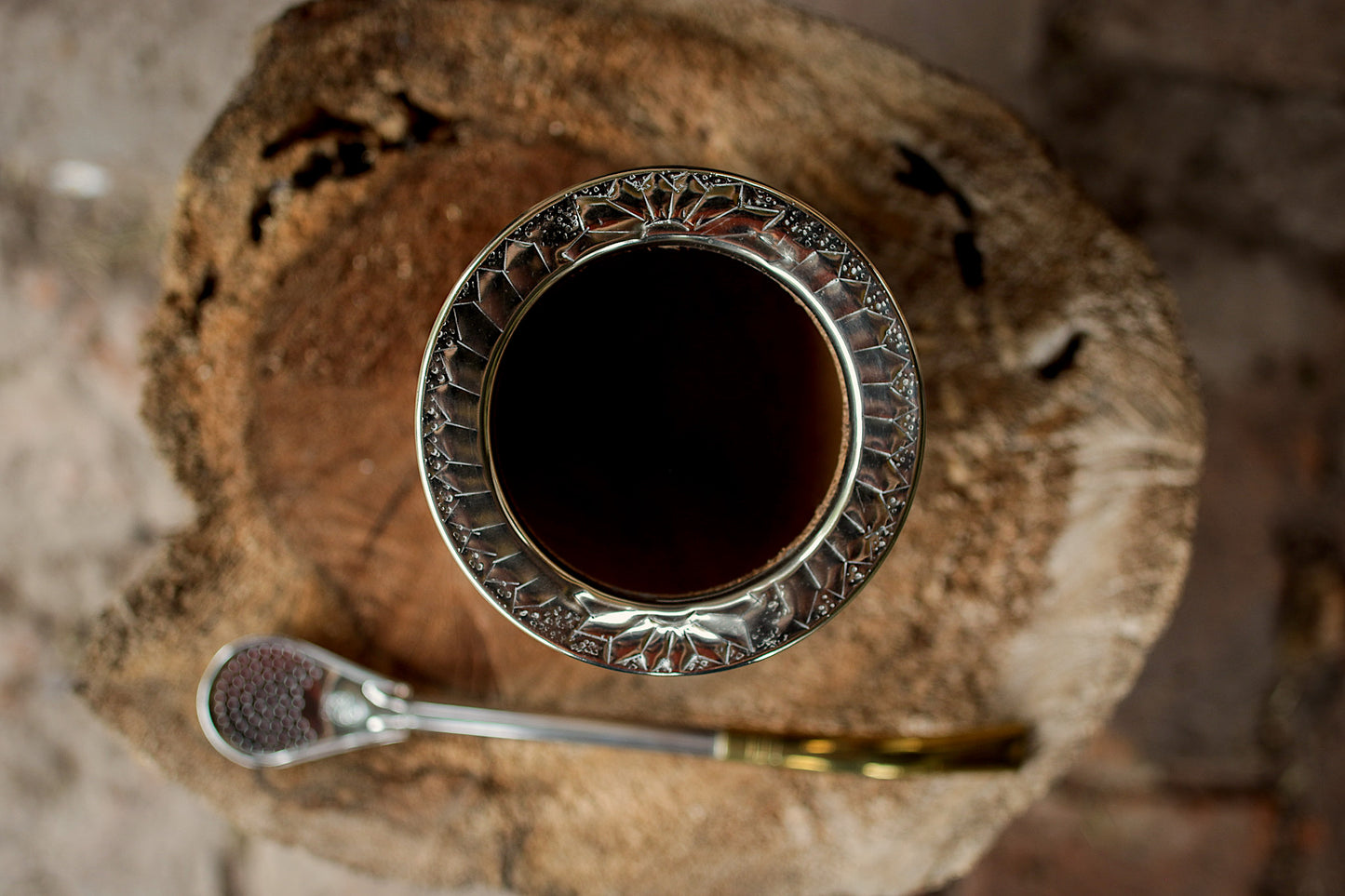 Mate de Algarrobo y Bombilla