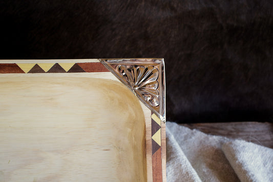 Batea Fuente de Madera de Pacara