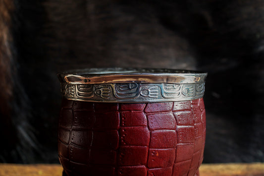 Imperial Cuero y Alpaca con Matepa y Bombillon