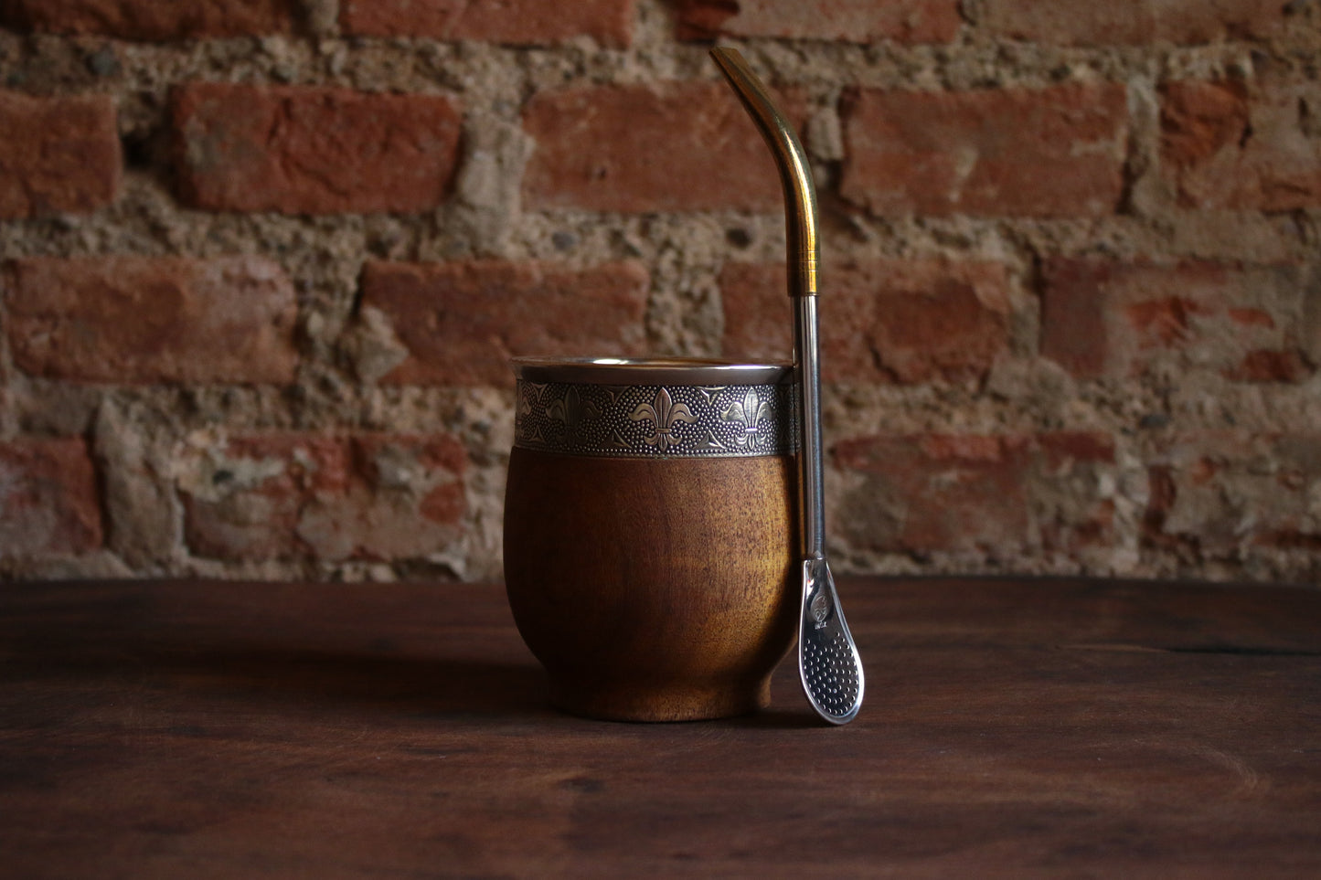 Mate de Algarrobo y Bombilla