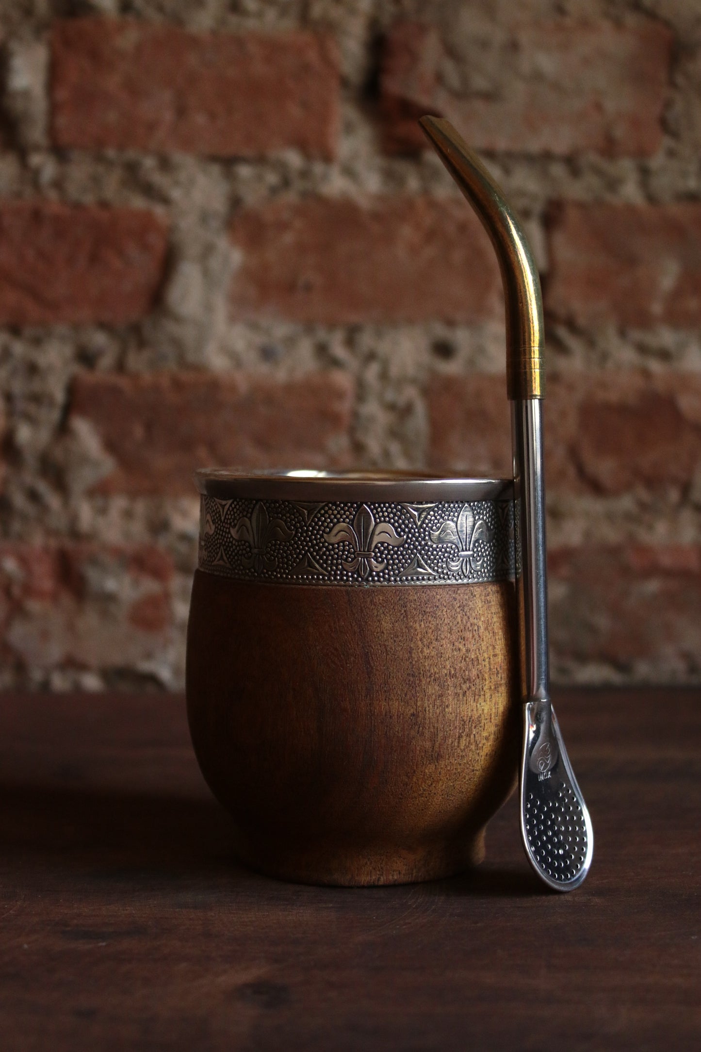 Mate de Algarrobo y Bombilla
