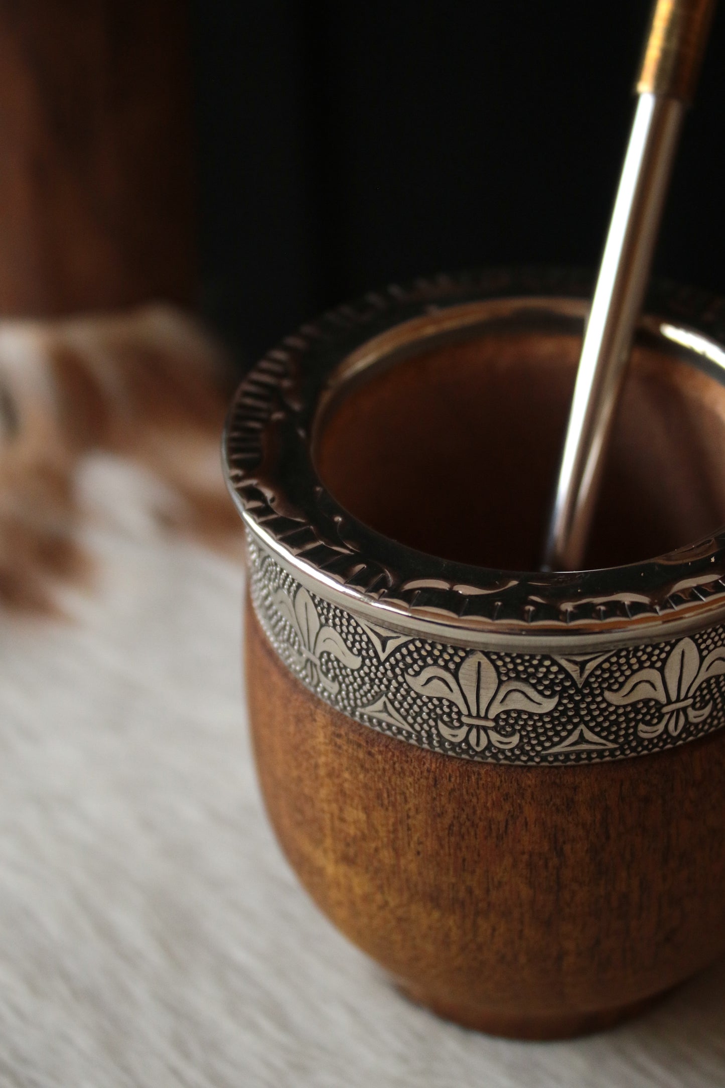 Mate de Algarrobo y Bombilla