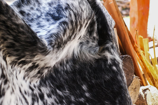 Alfombra "Bariloche" de Cuero Natural