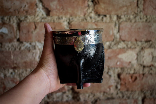 Imperial Cuero y Alpaca con Bombillón y Matepa