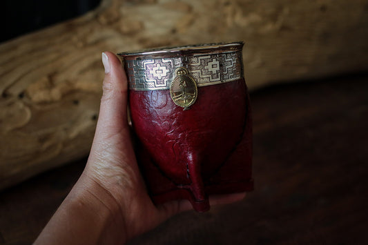 Imperial Cuero y Alpaca con Bombillón y Matepa