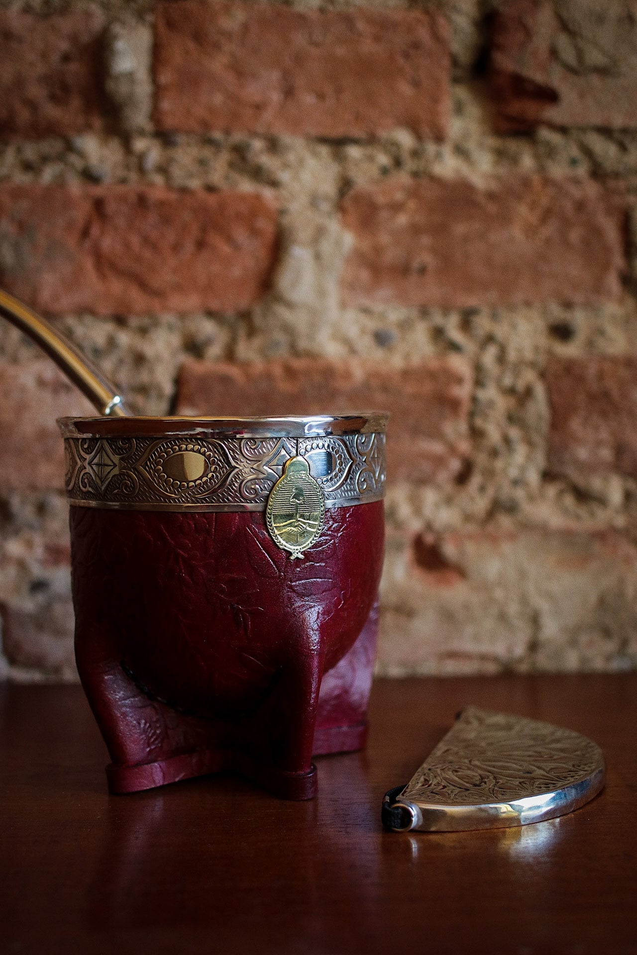 Imperial Cuero y Alpaca con Bombillón y Matepa