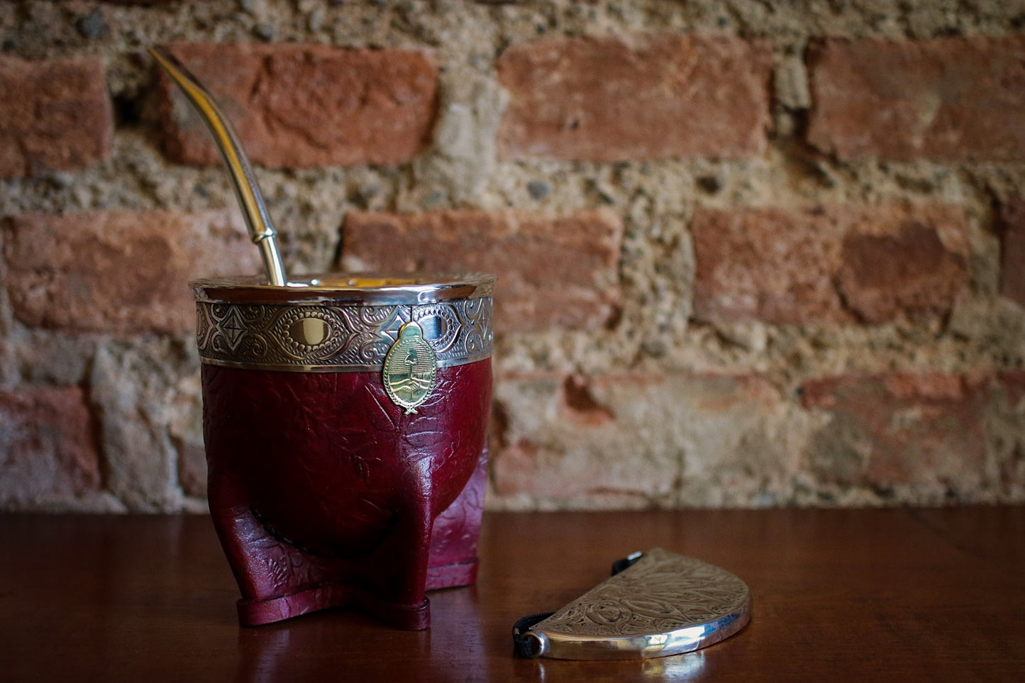 Imperial Cuero y Alpaca con Bombillón y Matepa