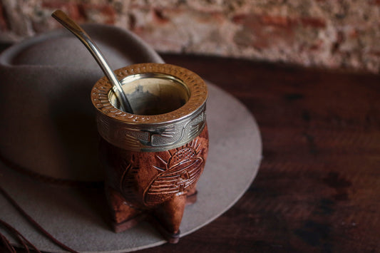 Imperial Cuero y Alpaca con Bombillón