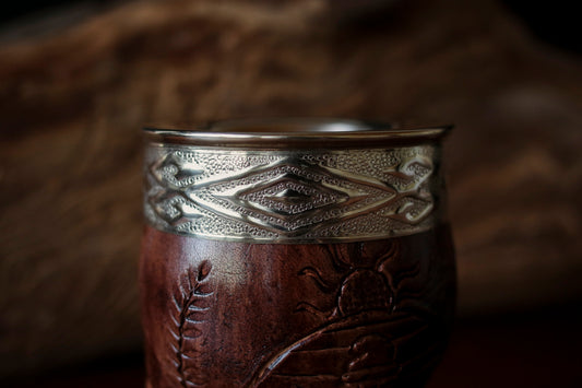 Imperial Cuero y Alpaca con Bombillón