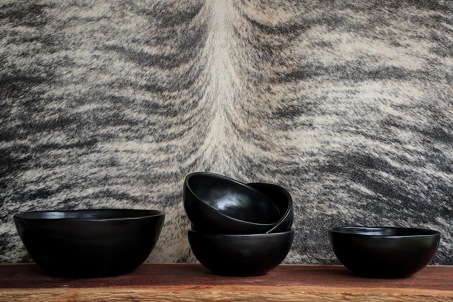 Juego de 1 Cuenco y 4 Cazuelas Arcilla