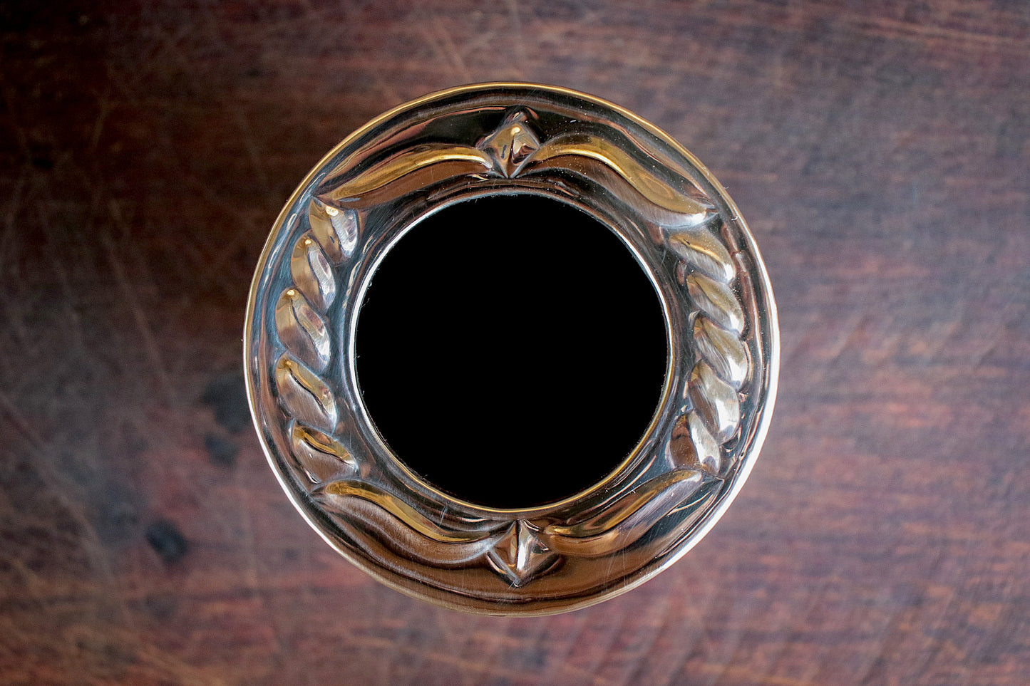 Carob and Nickel Silver Mate with Bombilla