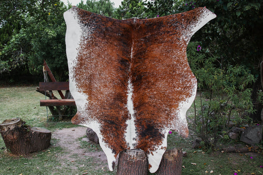 Alfombra "Paysandú" de Cuero Natural