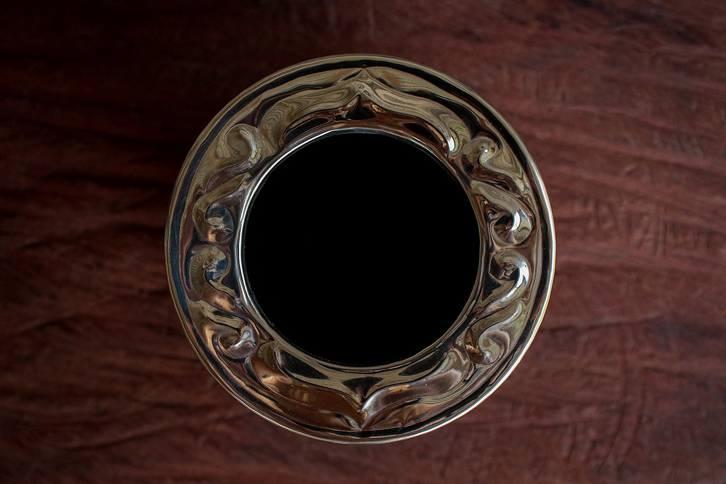 Carob and Nickel Silver Mate with Bombilla