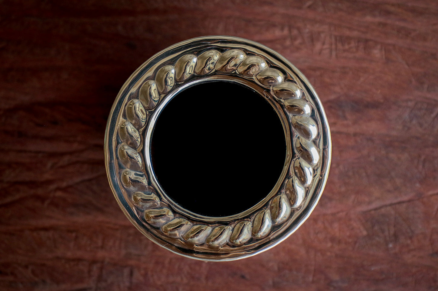 Carob and Nickel Silver Mate with Bombilla