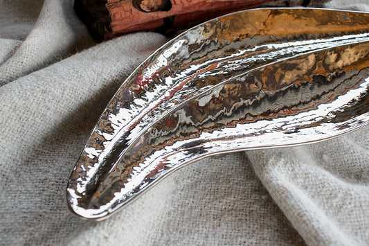 Bandeja de Alpaca y Asta