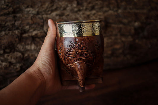 Imperial Cuero y Alpaca con Bombillón