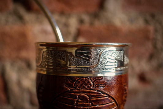 Imperial Cuero y Alpaca con Bombillón