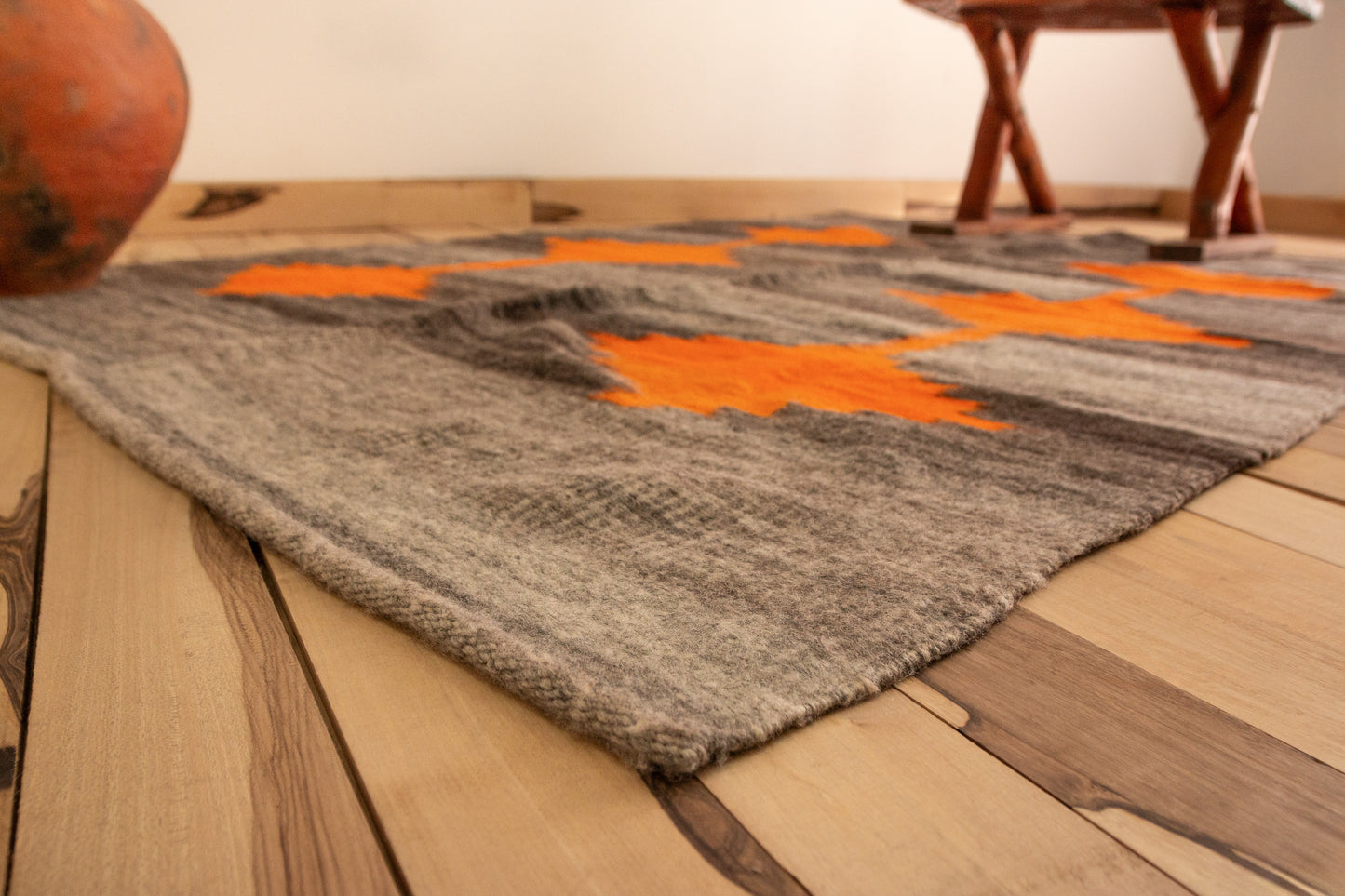 Alfombra "Yista" Llama Hecha en Telar