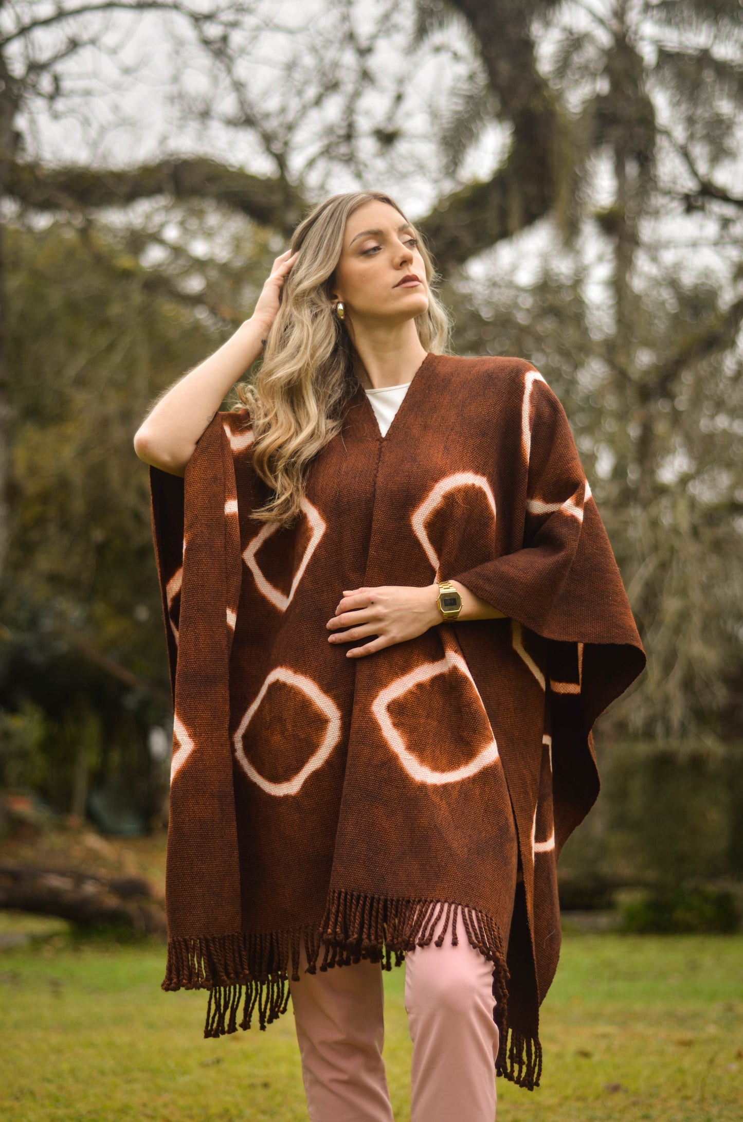 Poncho "Asturiana" Telar Criollo