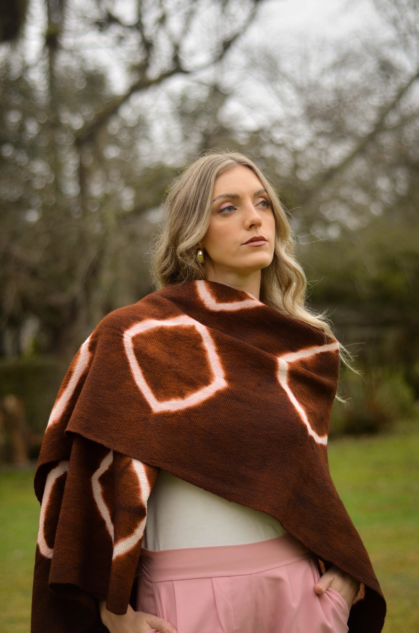 Poncho "Asturiana" Telar Criollo