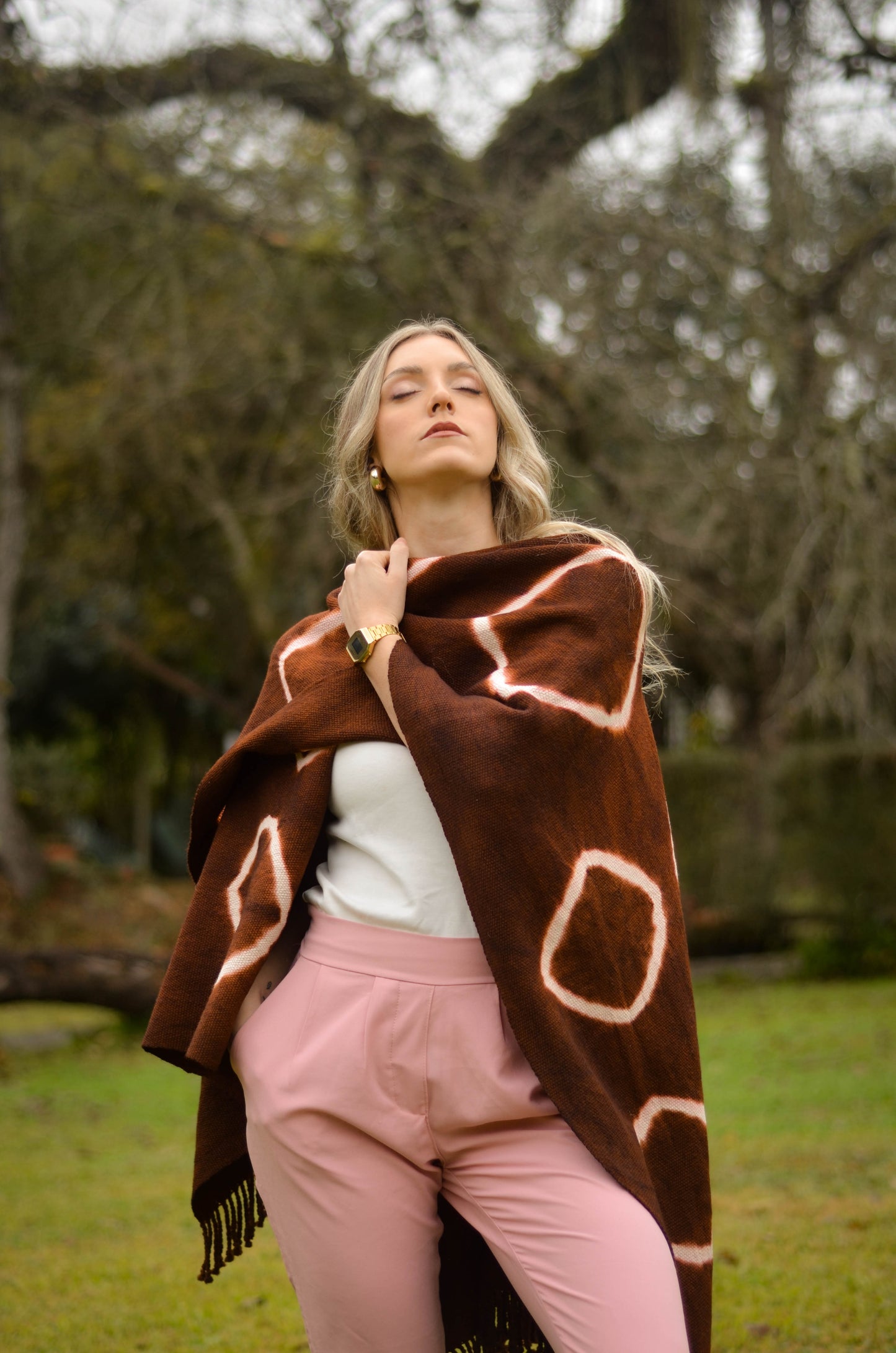 Poncho "Asturiana" Telar Criollo