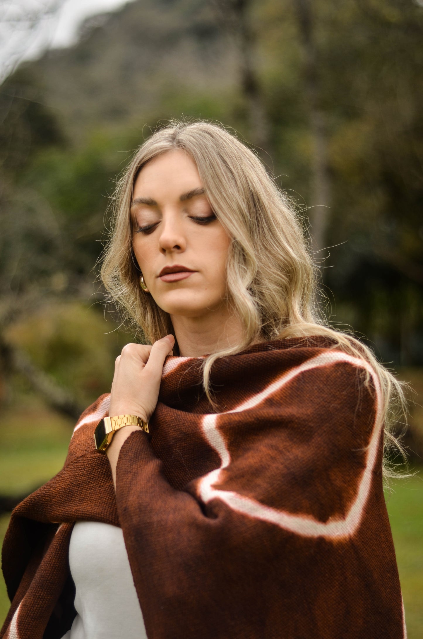 Poncho "Asturiana" Telar Criollo