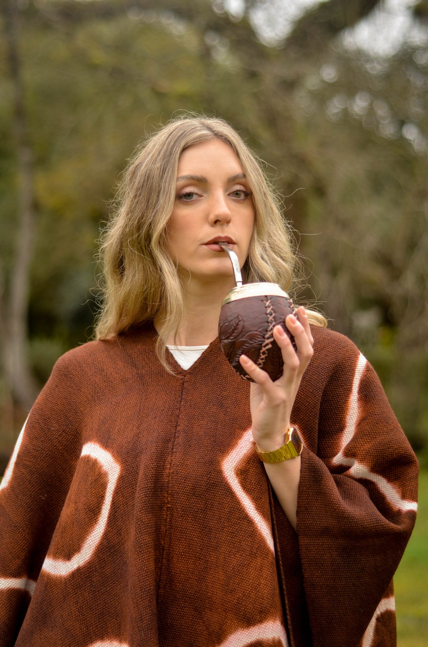 Poncho "Asturiana" Telar Criollo