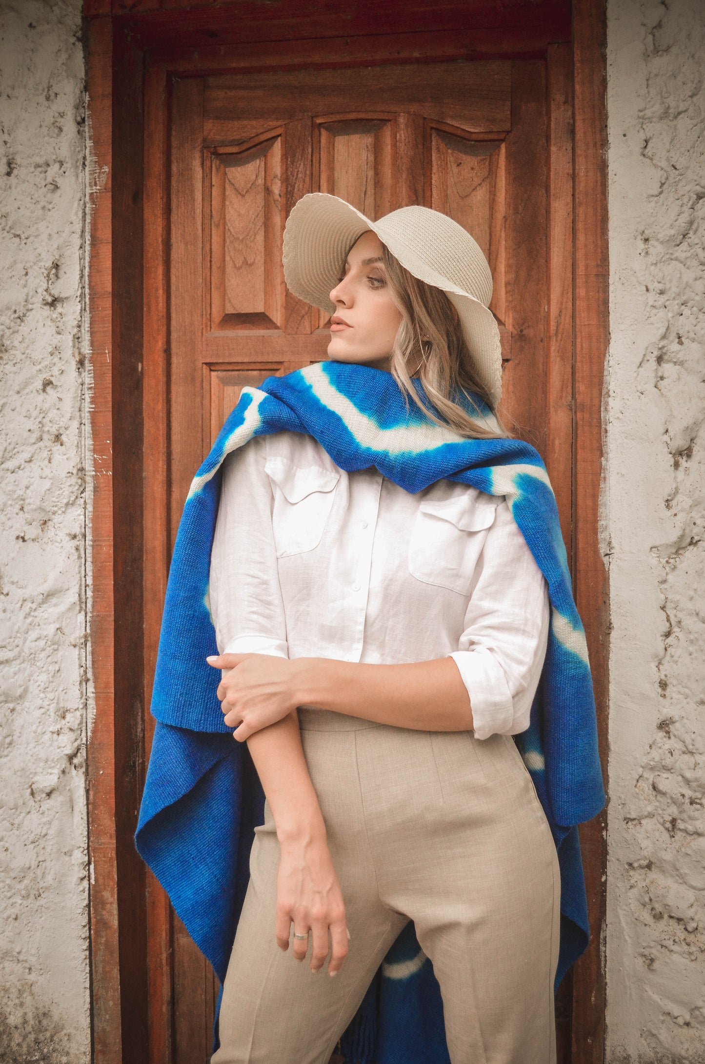 Poncho "Viamonte II" Obra en Telar Criollo