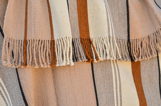 Poncho "Bermejo" Obra en Telar Criollo