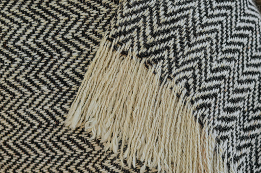 Manta "Baqueana" Hilado Llama Baby