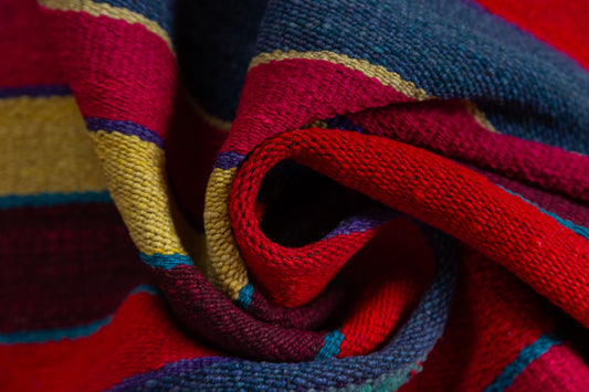 Old Puyo Sheep Wool on Loom