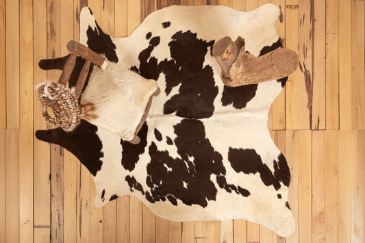 Alfombra "Del Tambo" de Cuero Natural