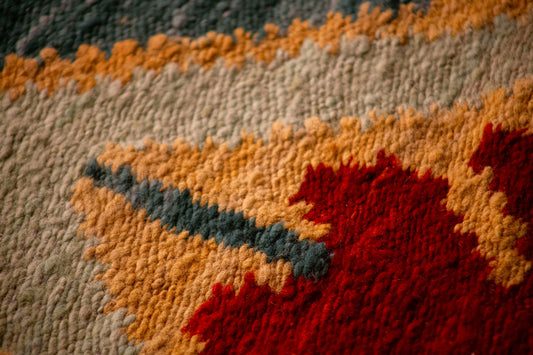 Baetón "Bayo" Lana de Oveja Hecho en Telar