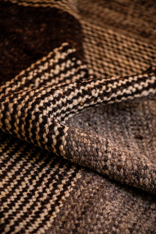 Alfombra "Rumiyok" Lana de Oveja en Telar