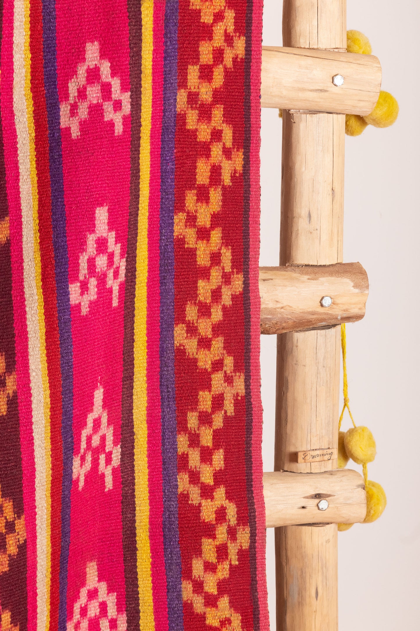 Puyo Antiguo Lana de Oveja en Telar