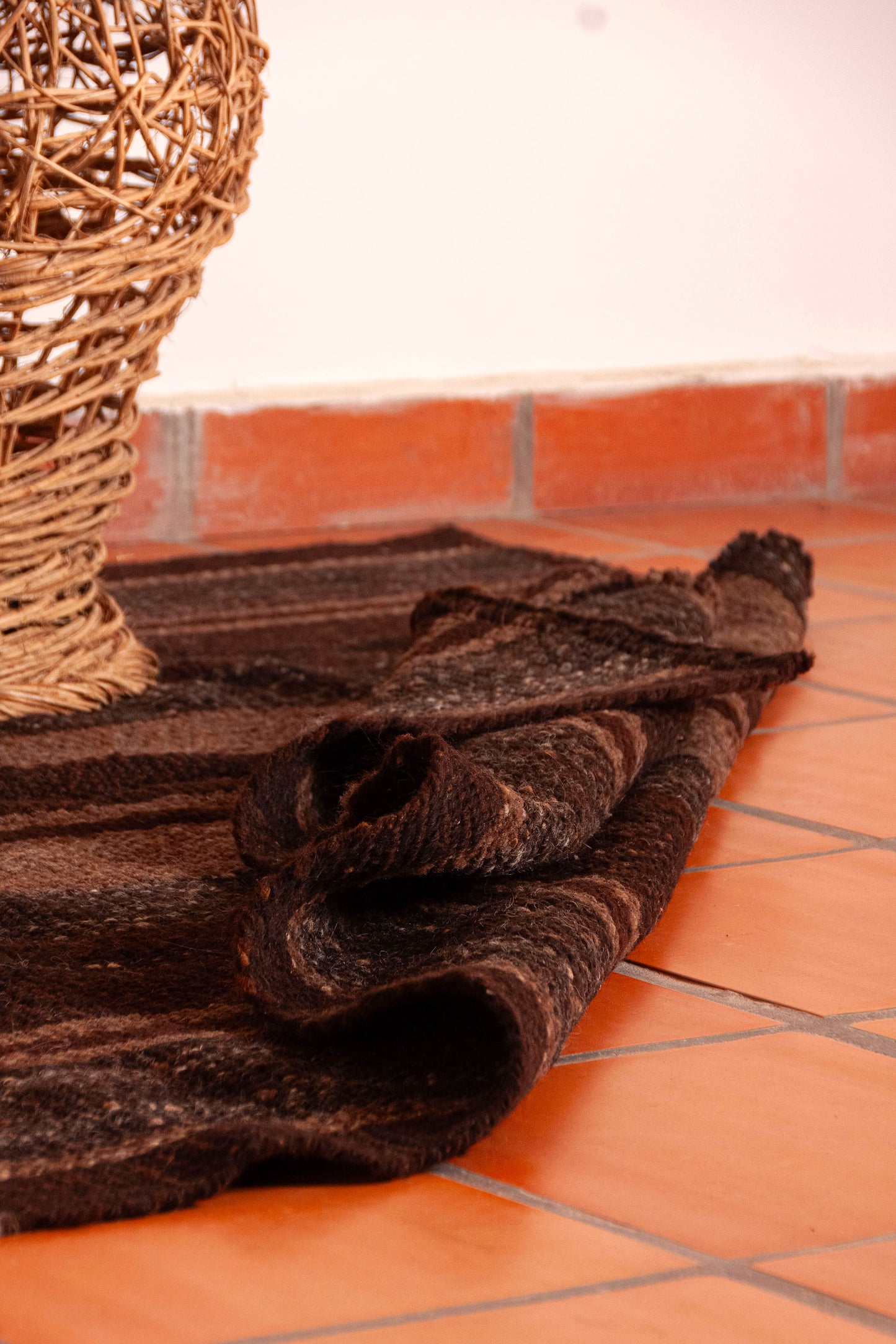 Alfombra "Puna" Lana de Oveja en Telar