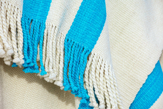 Poncho "San Martin" Obra en Telar Criollo