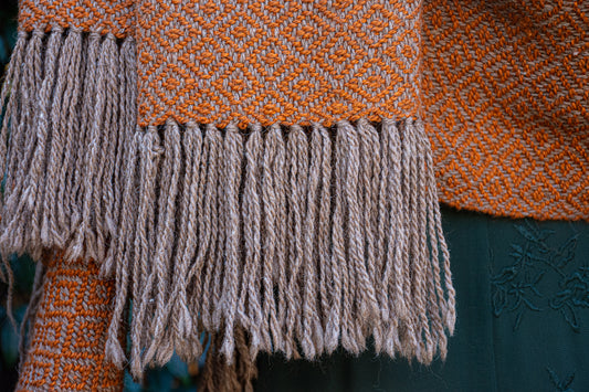 Manta "Uahira" Hilado Llama Baby