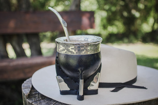 Mate Imperial de Cuero y Alpaca