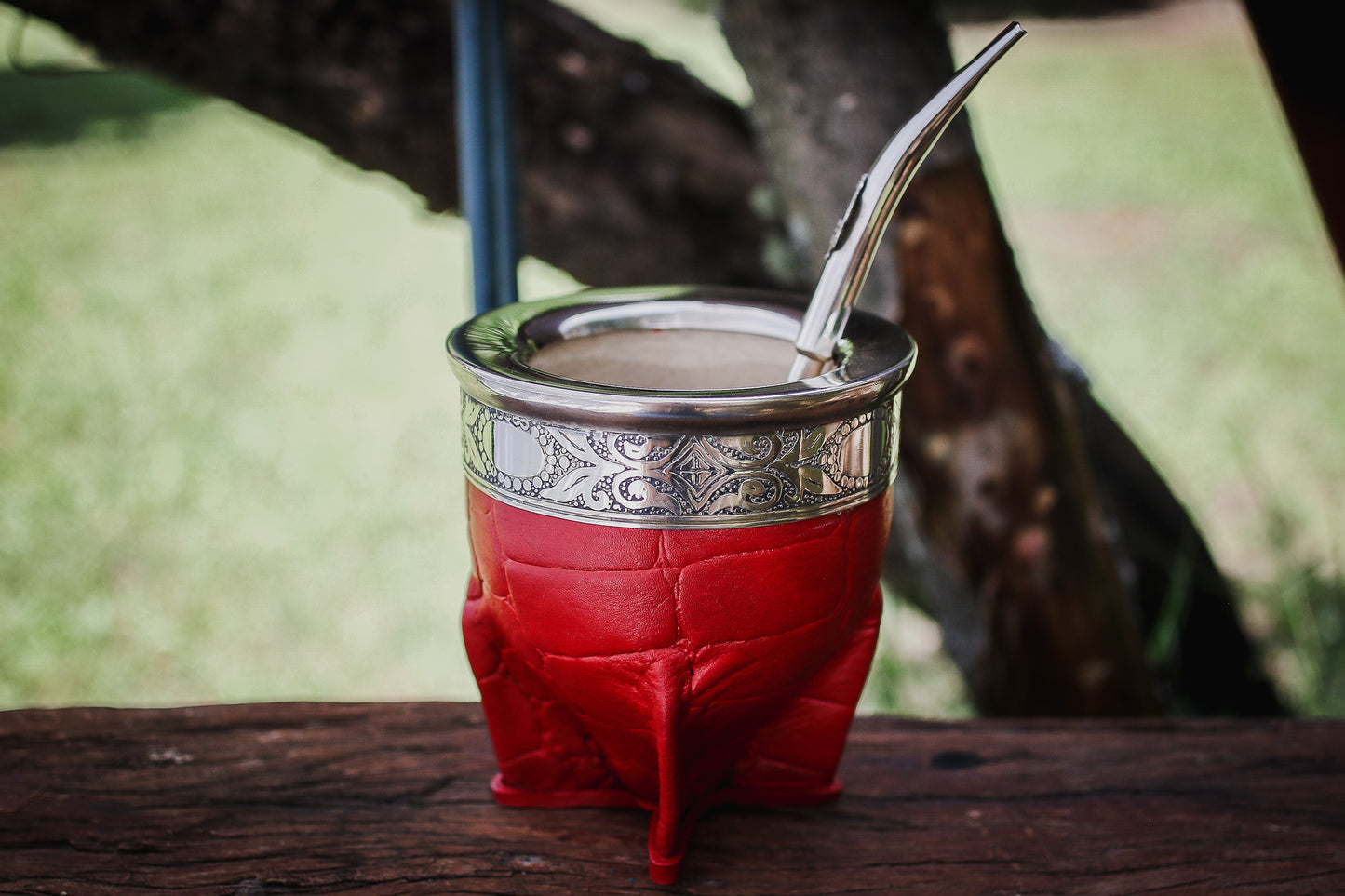 Imperial Mate Leather and Nickel Silver