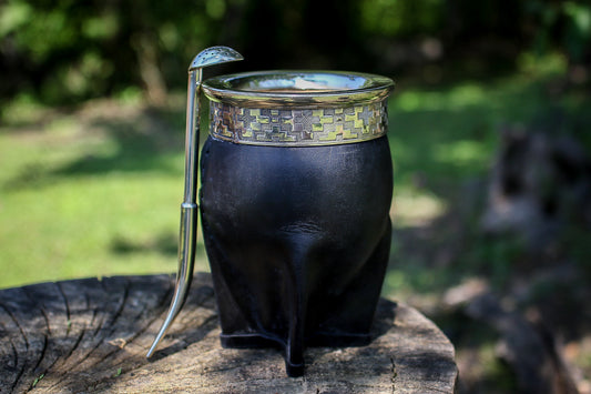 Mate Imperial de Cuero y Alpaca