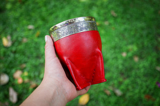 Mate Imperial de Cuero y Alpaca