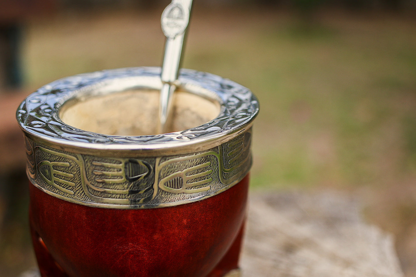 Leather and Nickel Silver Imperial Mate