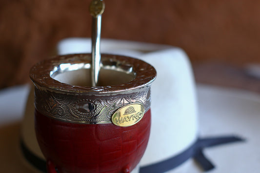 Imperial Cuero y Alpaca con Wayno Bronce