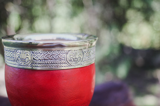 Mate Imperial de Cuero y Alpaca