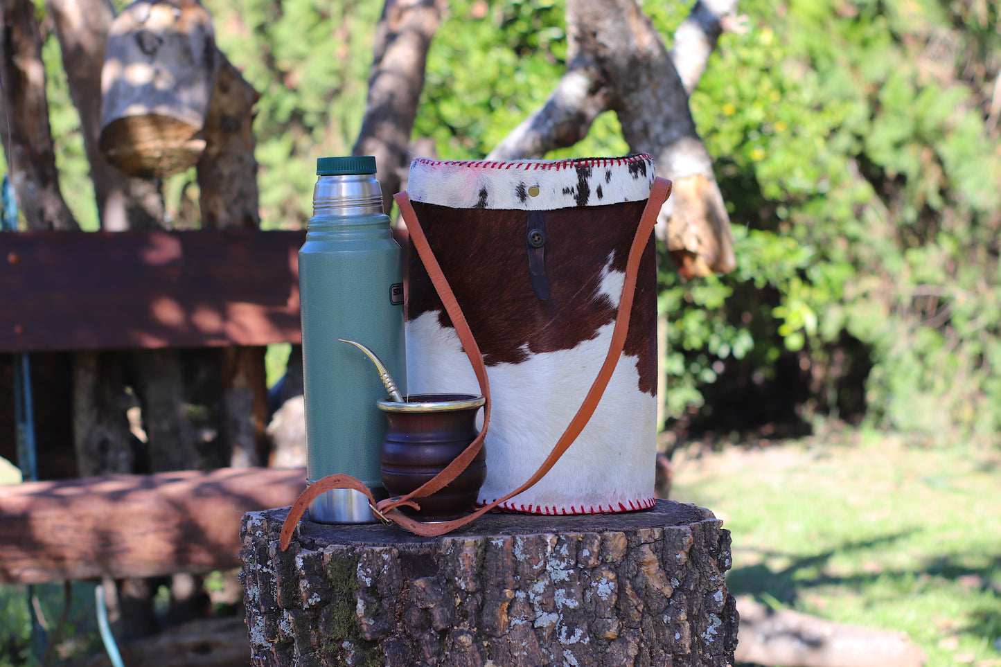 Matero Leather Gear Bag