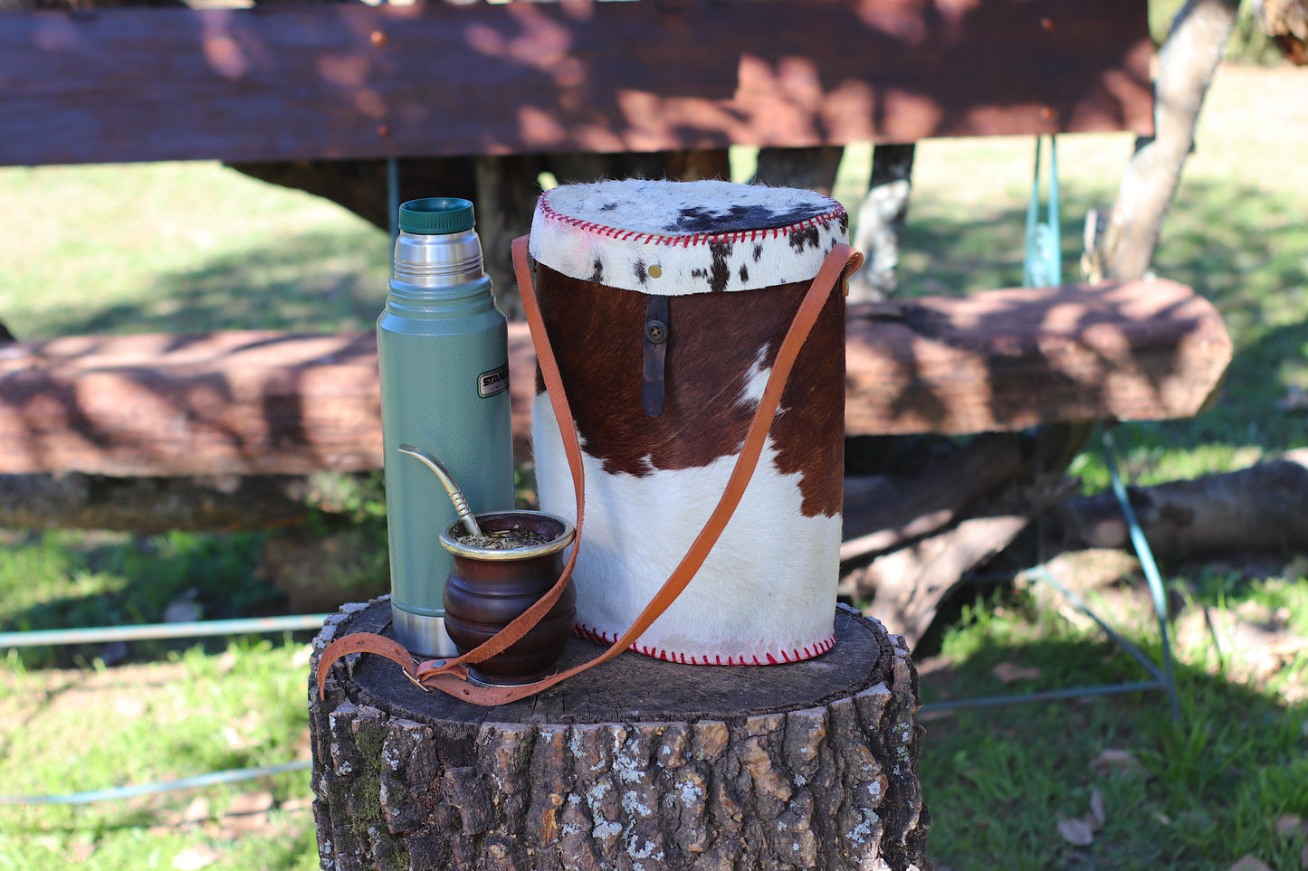 Matero Leather Gear Bag