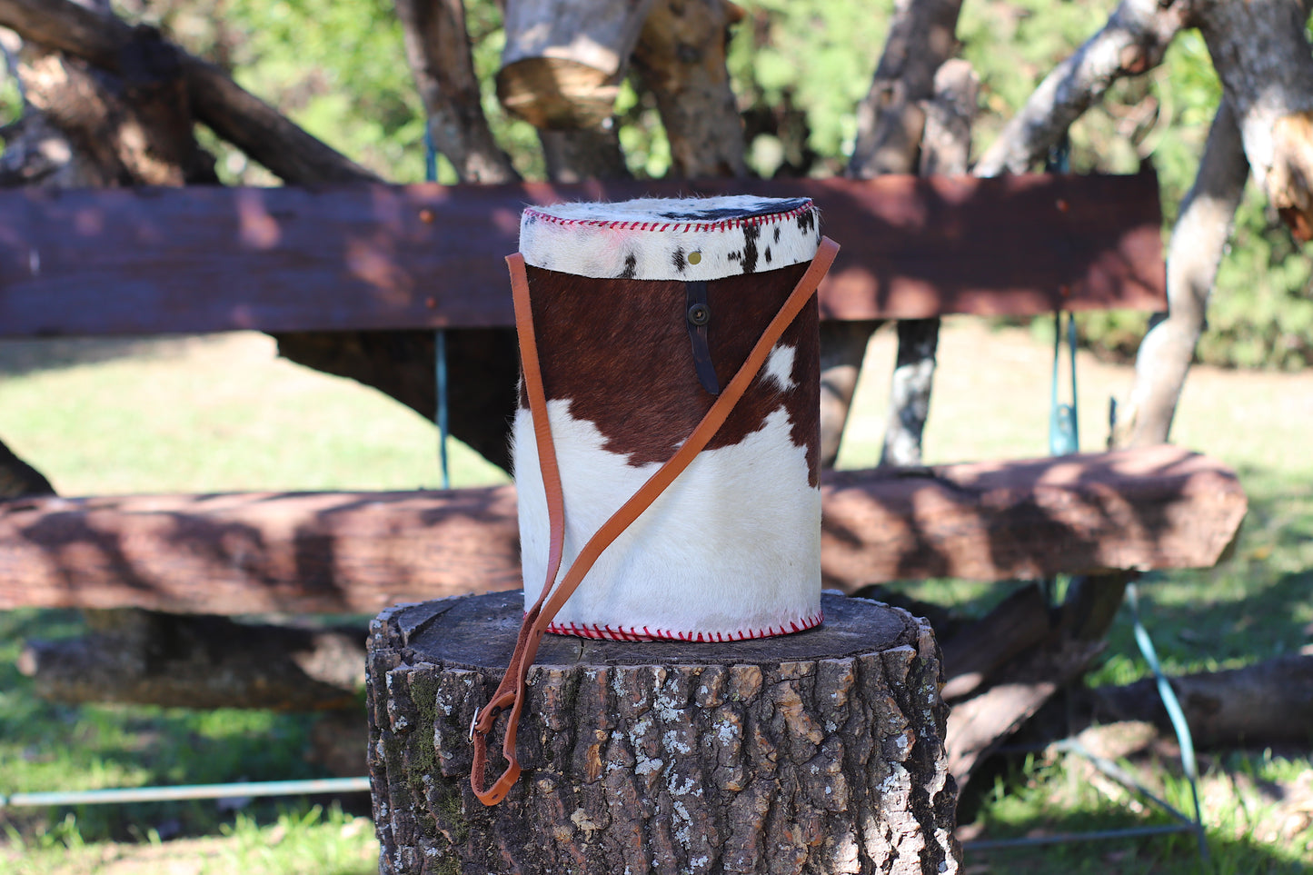 Matero Leather Gear Bag