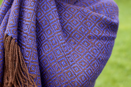 Manta "Lapacha" Hilos de Llama Baby